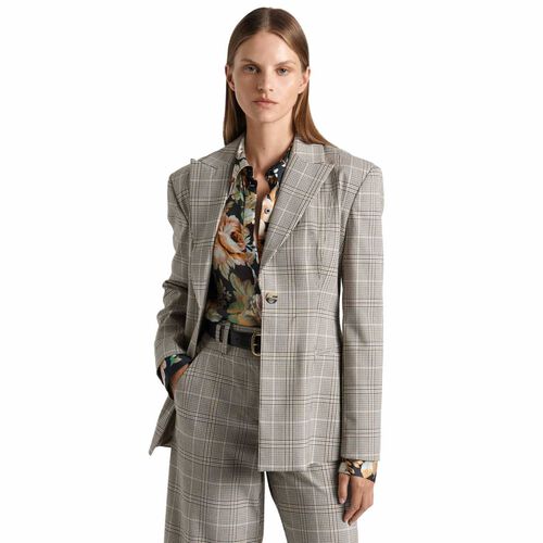 Cue Prince of Wales Check Blazer